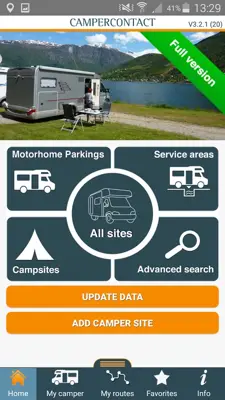 Motorhome Parkings android App screenshot 3