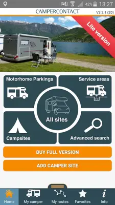 Motorhome Parkings android App screenshot 7